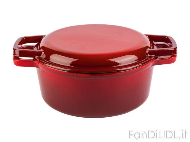 Pentola 2 in 1 in ghisa , prezzo 39.99 EUR 
Pentola 2 in 1 in ghisa Ø 22 cm 
- ...