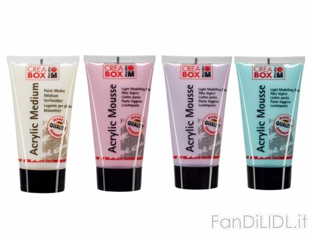 Colori per dipingere , prezzo 7,99 &#8364; per Alla confezione 
- A scelta ...