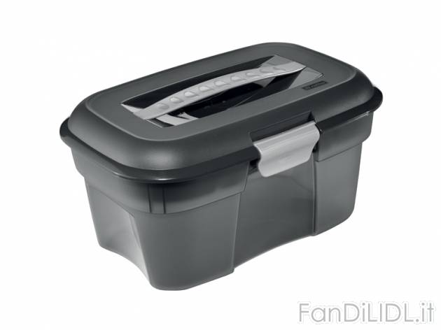 Box portaoggetti , prezzo 6,99 &#8364; per Alla confezione 
- Con 2 scomparti ...
