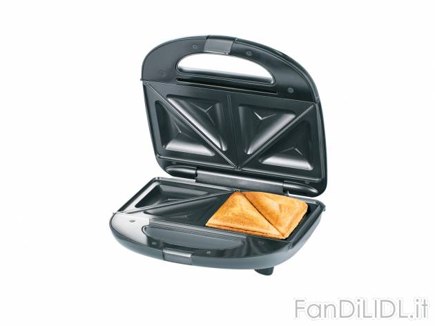 Tostiera Silvercrest Kitchen Tools, prezzo 11.99 € 
- Per preparare contemporaneamente
- ...