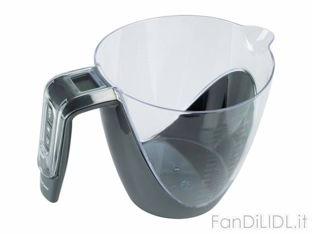Bilancia-caraffa graduata Silvercrest Kitchen Tools, prezzo 11.99 € 
- Pesatura ...