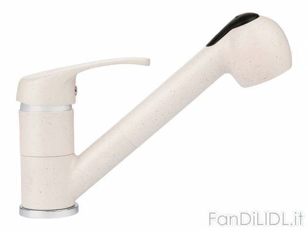 Miscelatore con doccetta estraibile Miomare, prezzo 29.99 € 
- Tubo estraibile ...