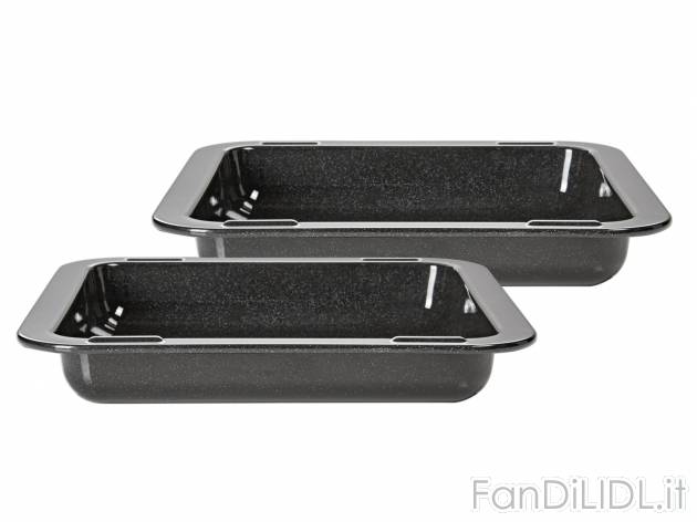Teglia da forno Ernesto, prezzo 7.99 € 
1 o 2 pezzi 
- 41 x 26,5 x 6 cm o 26,5 ...