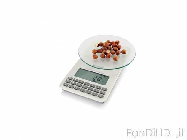 Bilancia da cucina con valori nutrizionali , prezzo 9,99 &#8364; per Alla confezione ...