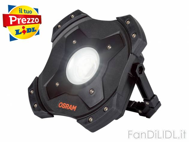 Faro ricaricabile Osram arancio, prezzo 29.99 € 
- Con cavo di ricarica USB 
Dati ...