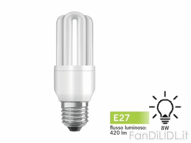 Lampadina 3 tubi a risparmio energetico , prezzo 2,99 &#8364; per Alla confezione ...
