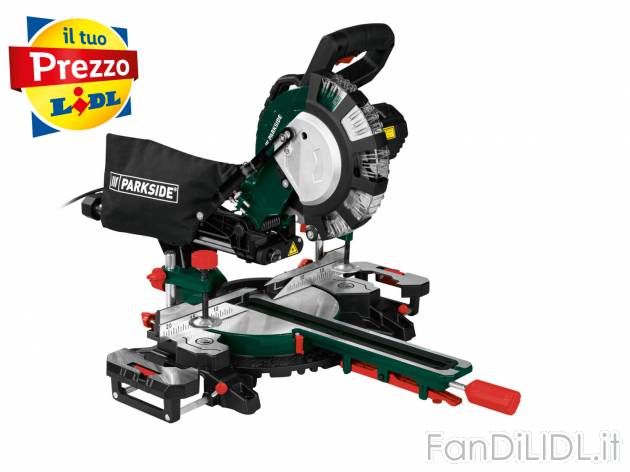 Sega circolare per tagli obliqui Parkside, prezzo 99.00 € 
- Laser per una maggiore ...