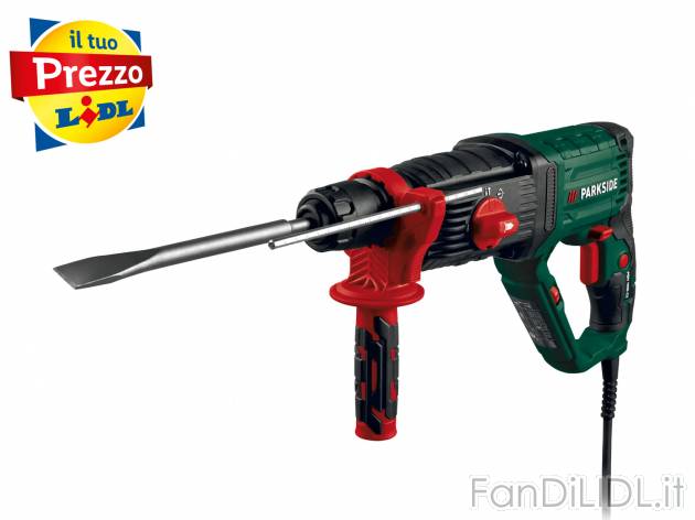 Trapano a percussione scalpellatore pneumatico Parkside PBH 1050 C3, prezzo 49.00 ...
