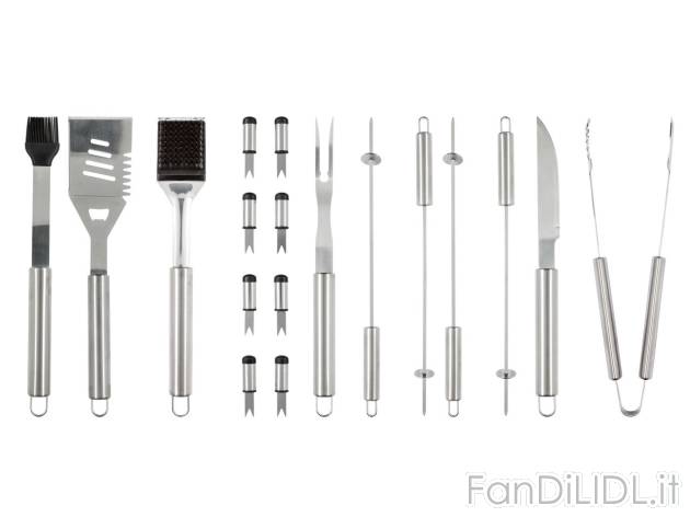 Set utensili per grill in valigetta , prezzo 19,99 EUR 
Set utensili per grill in ...