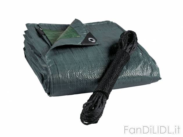 Telo multiuso 4x5 m , prezzo 8.99 &#8364; per Alla confezione 
- Fissaggio ...
