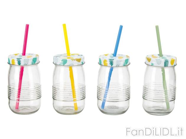 Set bicchieri con cannuccia , prezzo 4.49 EUR 
Set bicchieri con cannuccia Coupon ...