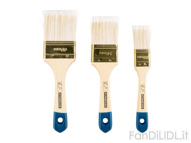 Set pennelli , prezzo 3.99 EUR 
Set pennelli 3 pezzi 
- Setole in fibra sintetica ...