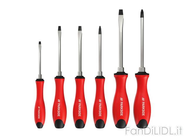Set cacciaviti-scalpello , prezzo 7.99 EUR 
Set cacciaviti-scalpello 6 pezzi 
- ...