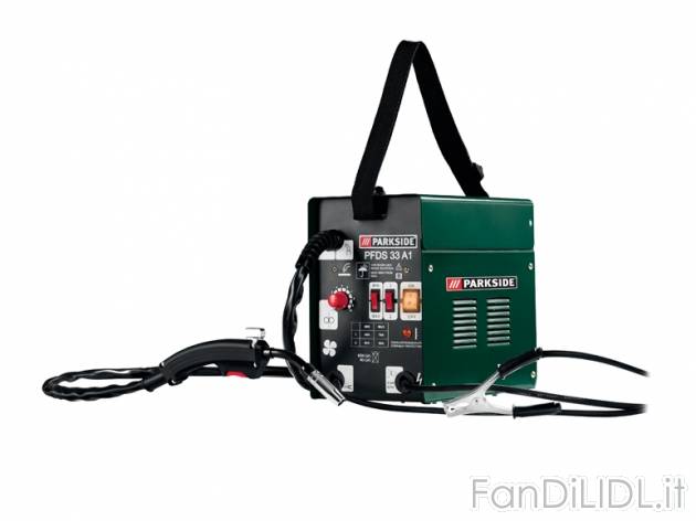Saldatrice elettrica a filo Parkside, prezzo 99,00 &#8364; per Alla confezione ...