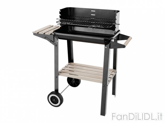 Barbecue con carrello , prezzo 29.99 EUR 
Barbecue con carrello 
- Griglia regolabile ...