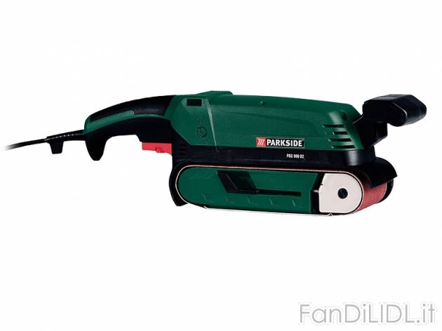 Levigatrice a nastro Parkside, prezzo 39,99 &#8364; per Alla confezione 
- Funzione ...