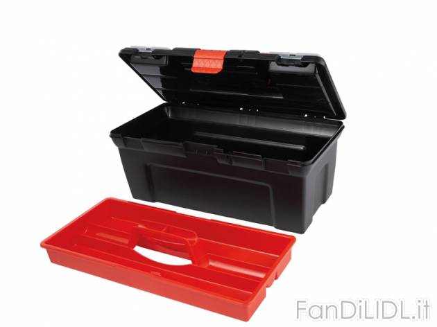 Valigetta portattrezzi 16” Powerfix, prezzo 4,99 &#8364; per Alla confezione ...