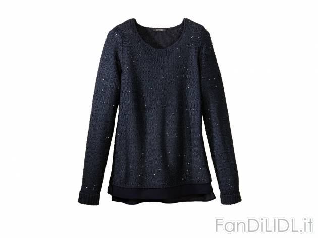 Pullover da donna con paillettes , prezzo 9.99 &#8364; per Alla confezione