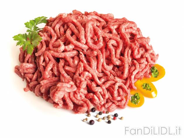 Macinato di scottona , prezzo 2.79 €  
-  Per gustosi ragù o polpette di carne