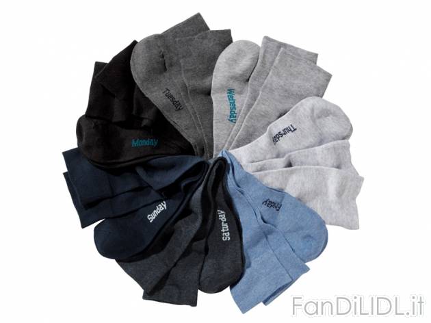 Calze da uomo Livergy, prezzo 5,99 &#8364; per Alla confezione 
- Misure: 39-46 ...