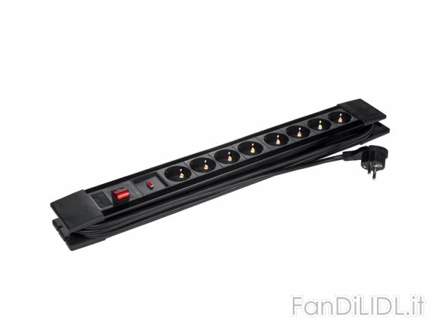 Presa multipla Powerfix, prezzo 9,99 &#8364; per Alla confezione 
- Con interruttore ...
