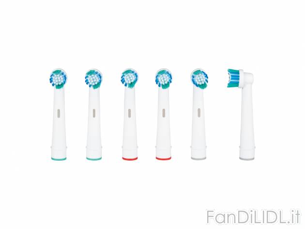 Testine di ricambio per spazzolino elettrico Nevadent, prezzo 4.99 € 
6 pezzi
Caratteristiche ...
