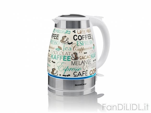 Bollitore elettrico , prezzo 19,99 &#8364; per Alla confezione 
- Con caraffa ...