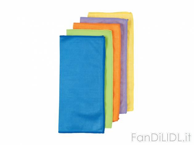 Panno in microfibra 30x30 cm AquaPur, prezzo 1,99 &#8364; per Alla confezione ...