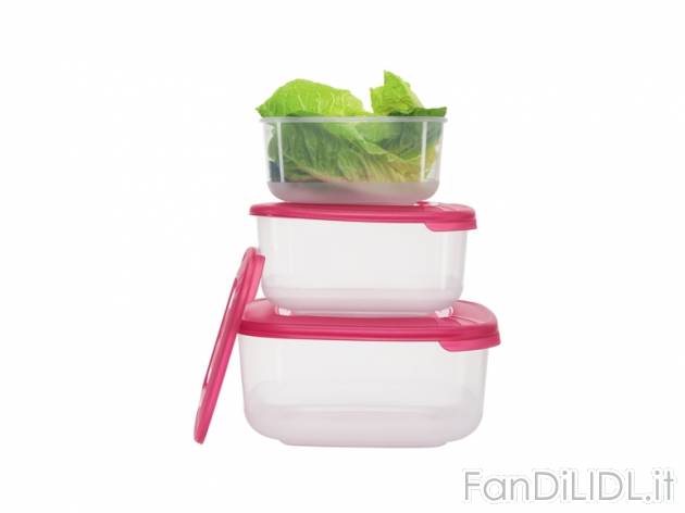 Set contenitori salvafreschezza Ernesto, prezzo 2,49 &#8364; per Al set 
- ...