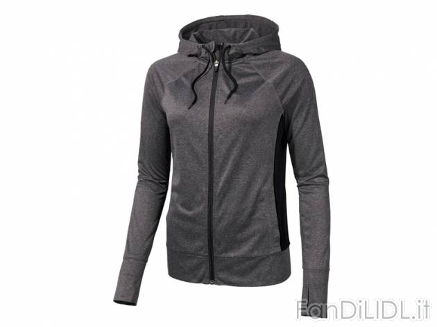 Felpa sportiva da donna , prezzo 9,99 &#8364; per Alla confezione 
-      Misure: S-L