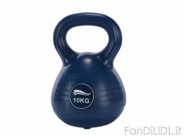 Peso Kettlebell 10kg , prezzo 14,99 &#8364; per Alla confezione 
- Rivestimento ...