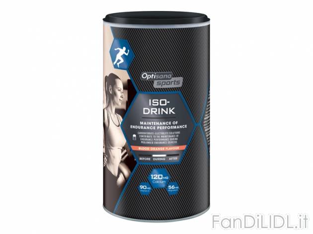 Polvere istantanea solubile ISO DRINK , prezzo 7,99 &#8364; per Alla confezione ...
