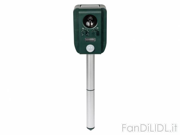 Repellente per animali ad energia solare Parkside, prezzo 12.99 € 
- Funzionamento ...