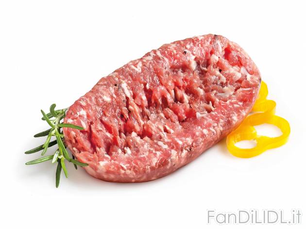 Salsiccia di suino alla mantovana , prezzo 1.79 € 
- 
Immancabile nella grigliata ...