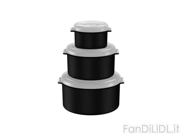 Set contenitori per microonde , prezzo 7,99 EUR 
Set contenitori per microonde 3 ...