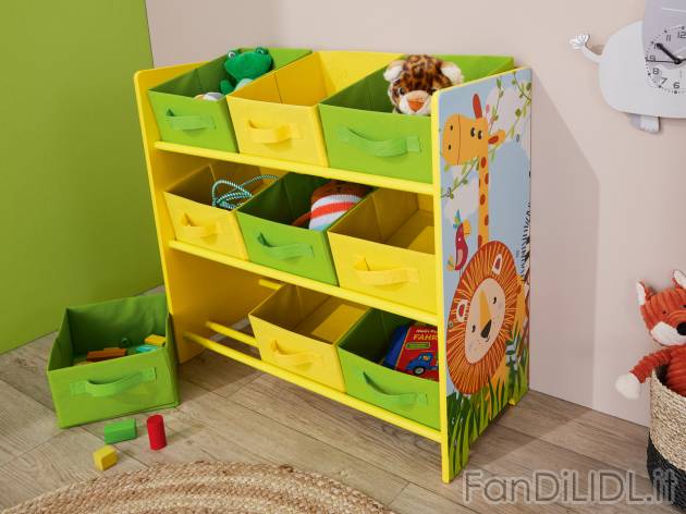 Scaffale portaoggetti per bambini , prezzo 34.99 EUR 
Scaffale portaoggetti per ...