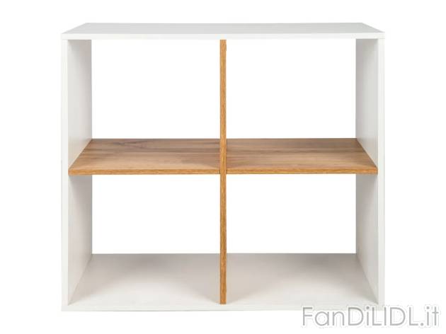 Scaffale con 4 ripiani , prezzo 39.99 EUR 
Scaffale con 4 ripiani 
- Dimensioni: ...