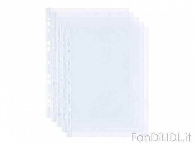 Buste trasparenti A4 , prezzo 3.99 EUR