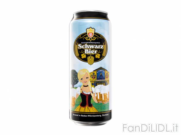 Schwarz Bier , prezzo 0.79 € 
- Birra scura
- Ottima con piatti a base di carne ...