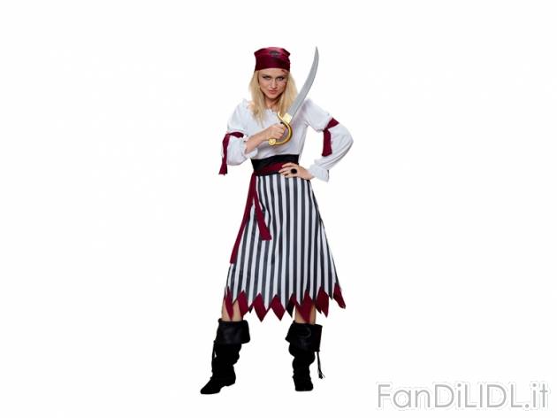 Costume di carnevale da donna , prezzo 9,99 &#8364; per Alla confezione 
- Misure: ...