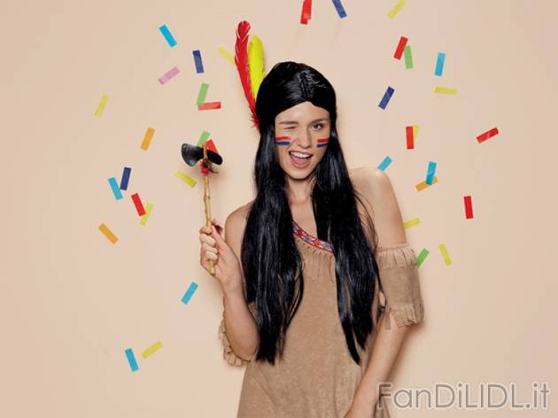 Parrucca per carnevale , prezzo 3,99 &#8364; per Alla confezione 
- A scelta ...