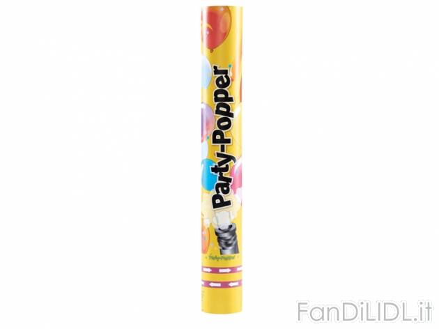 Tubo sparacoriandoli , prezzo 1,99 &#8364; per Alla confezione 
- Si attiva ...