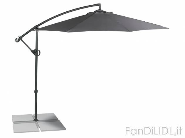 Ombrellone laterale Florabest, prezzo 79.00 € 
- Braccio orientabile a 360°
- ...