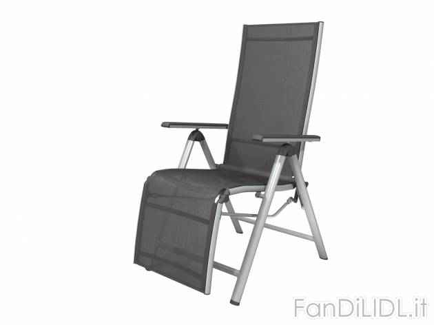 Sedia sdraio da giardino Florabest, prezzo 49.00 € 
- Regolabile in 7 posizioni ...