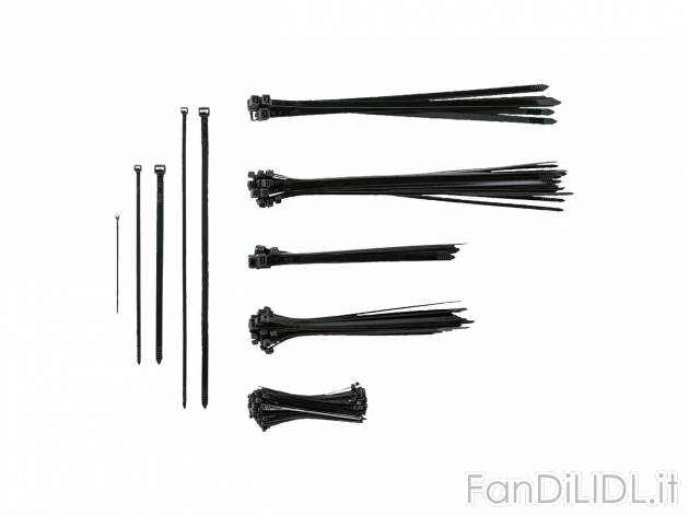 Set fascette fermacavo , prezzo 2.99 EUR 
Set fascette fermacavo 251 pezzi 
- ...