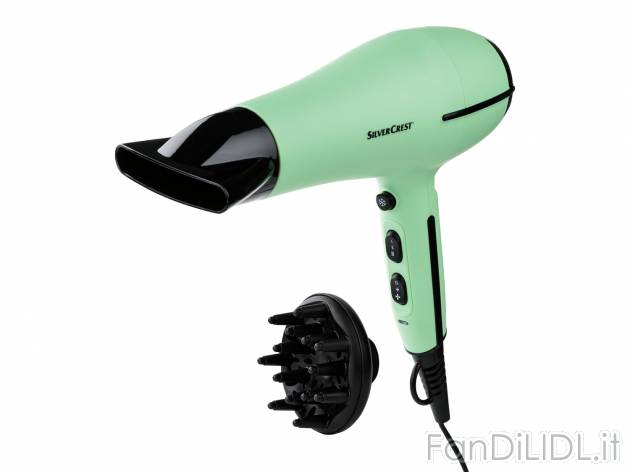 Asciugacapelli agli ioni con sensore Touch Silvercrest Personal Care, prezzo 17.99 ...