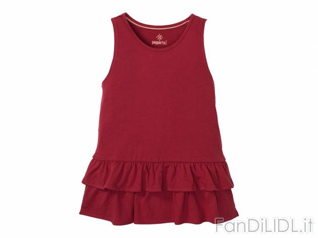 Canotta da bambina Pepperts, prezzo 3.99 &#8364; 
Misure: 8-14 anni 
- 
Puro ...