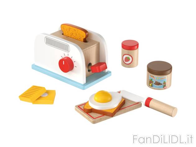 Utensili per cucina giocattolo in legno , prezzo 12.99 EUR 
Utensili per cucina ...