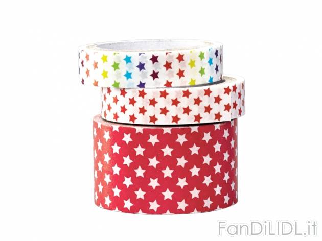Set nastri adesivi , prezzo 1,29 &#8364; per Al set 
- Lunghezza: ca. 2,5 m ...