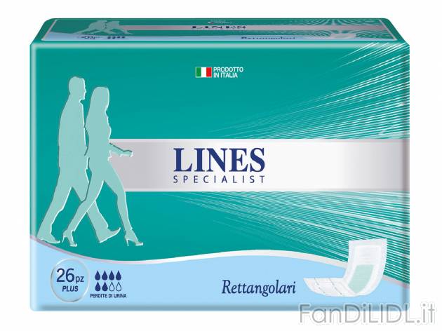 Rettangolari , prezzo 4.89 &#8364; per 26 pezzi a confezione 
- Adatti per ...